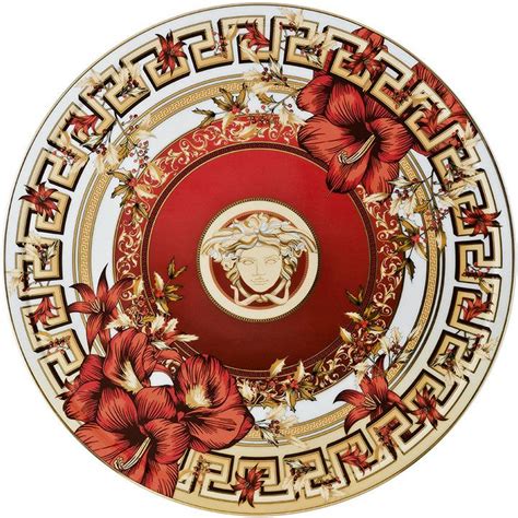 versace cake plate|Versace tableware.